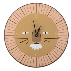 Bloomingville Mini seinäkello Harrison ruskea