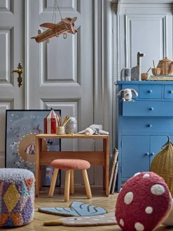 Bloomingville Mini tyyny Mushroom punainen