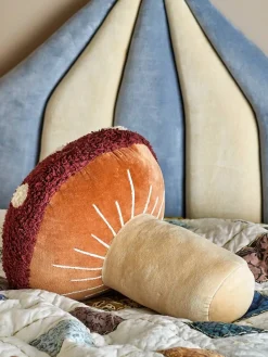 Bloomingville Mini tyyny Mushroom punainen