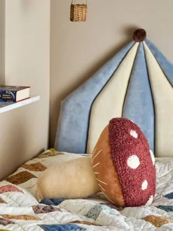 Bloomingville Mini tyyny Mushroom punainen