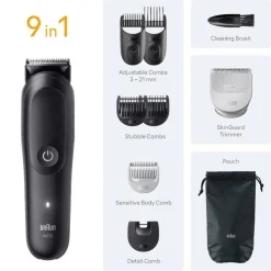 Braun partatrimmeri AIO5540 9-IN-1 All-In-One Series