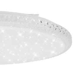 Briloner LED-plafondi CCT tähtikuviokupu ja kristallikoriste