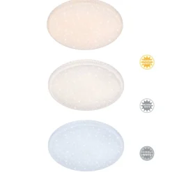 Briloner LED-plafondi CCT tähtikuviokupu ja kristallikoriste