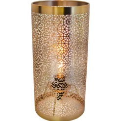 By Rydéns Hermine pöytävalaisin mattamessinki