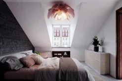 By Rydéns kattoplafondi Lou Lou rosa