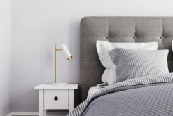 By Rydéns Puls pöytävalaisin  mattavalkoinen