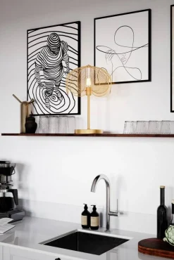 By Rydéns pöytävalaisin Daisy kulta