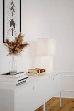 By Rydéns pöytävalaisin iSquare valkoinen