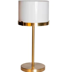 By Rydéns pöytävalaisin Marcel messinki/valkoinen