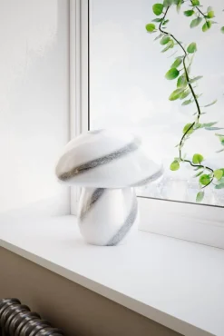 By Rydéns pöytävalaisin Mira Mushroom valkoinen / musta