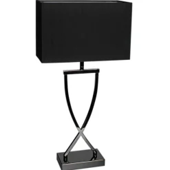 By Rydéns pöytävalaisin Omega 52 Mustakromi