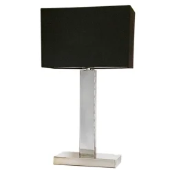 By Rydéns pöytävalaisin Prime 47 cm kromi/musta varjostin