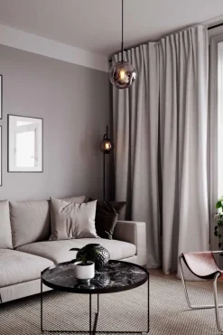 By Rydéns riippuvalaisin Boyle savunharmaa