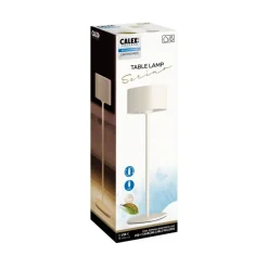 Calex pöytävalaisin Serino IP44 ladattava hiekka