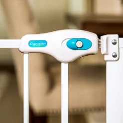 Carlson Pet Products leveä Lemmikkiportti valkoinen