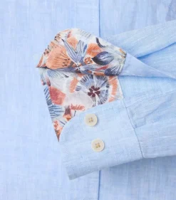 Casamoda pellavapaita 454403300 Casual fit