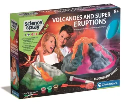 Clementoni tulivuorisetti Vulcan Glow In The Dark