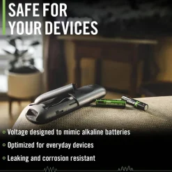 Coast paristo AAA USB-C 1.5V 4 kpl sis. latauskaapelin