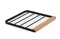 Create Home pannunalunen metalli/puu musta