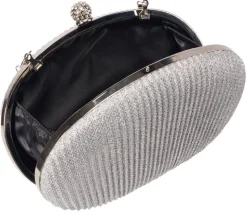 Create juhlalaukku EL2346 Silver