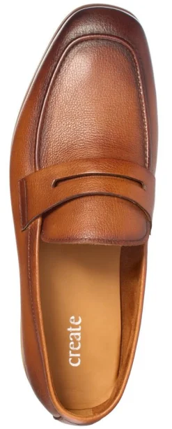 Create loaferit UNO2234 Tan Create