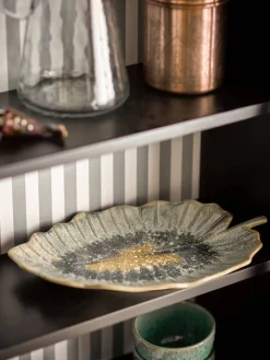 Creative Collection tarjoilulautanen Dorreen sininen