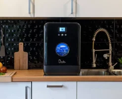 Daan Tech pöytäastianpesukone Bob musta kiilto