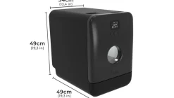 Daan Tech pöytäastianpesukone Bob musta