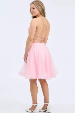 Dazzling Zazabella mekko U4761S-CRYSTAL