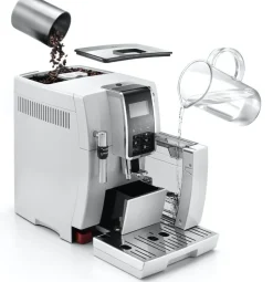 DeLonghi kahviautomaatti Dinamica valkoinen