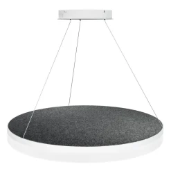 Design by Grönlund Acoustic Circulo 80 kattovalaisin tummanharmaa 3000K