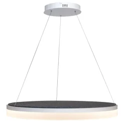 Design by Grönlund Acoustic Circulo 80 kattovalaisin tummanharmaa 3000K