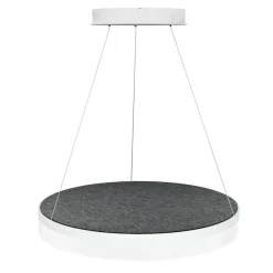 Design by Grönlund Acoustic Circulo 60 kattovalaisin tummanharmaa 3000K