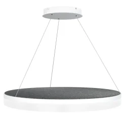 Design by Grönlund Acoustic Circulo 80 kattovalaisin tummanharmaa 4000K