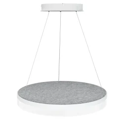 Design by Grönlund Acoustic Circulo 60 kattovalaisin vaaleanharmaa 3000K