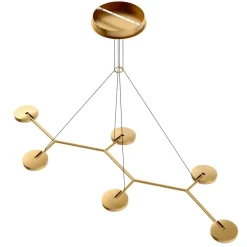 Design by Grönlund Arm 6 kattovalaisin messinki