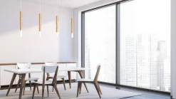 Design by Grönlund Flute kattovalaisin, valkoinen