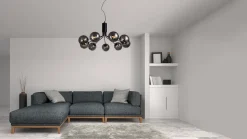 Design by Grönlund Glasgow 9 kattovalaisin savulasi