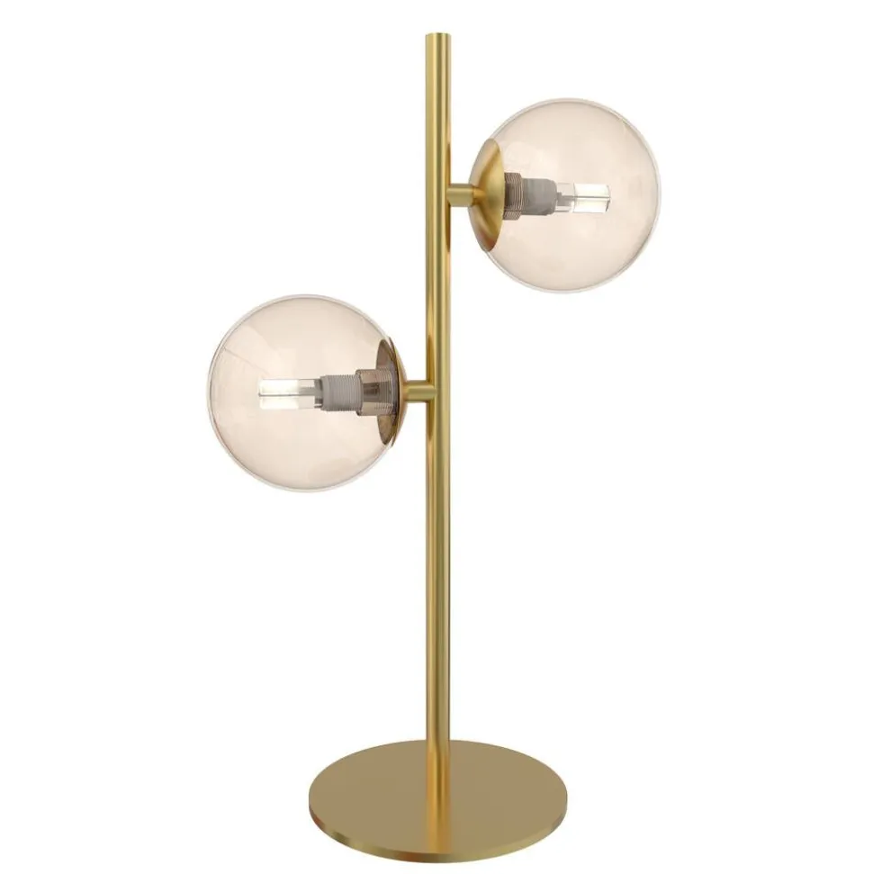 Design by Grönlund Glasgow pöytävalaisin messinki