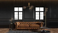 Design by Grönlund Glasgow 3 kattovalaisin shampanja