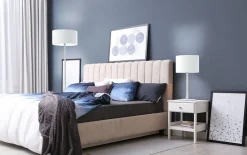 Design by Grönlund lattiavalaisin Austin kangasvarjostimella