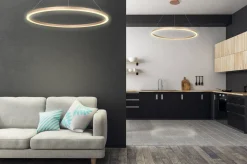 Design by Grönlund Layer 80 kattovalaisin messinki