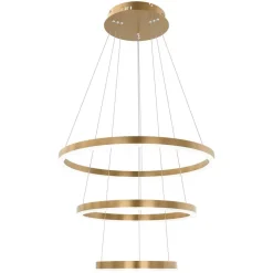 Design by Grönlund Layer 3 Led kattovalaisin messinki