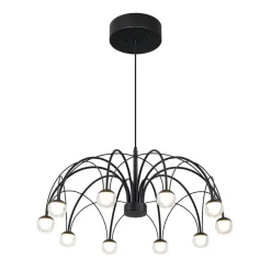 Design by Grönlund LED-kattovalaisin Parasol 65 messinki