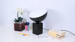 Design by Grönlund Pod pöytävalaisin 34 cm musta