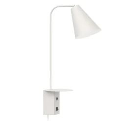 Design by Grönlund Vigo USB seinävalaisin valkoinen