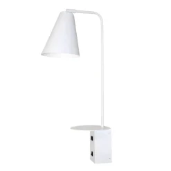 Design by Grönlund Vigo USB seinävalaisin valkoinen