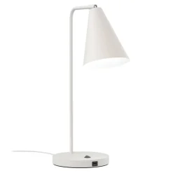 Design by Grönlund Vigo USB pöytävalaisin valkoinen