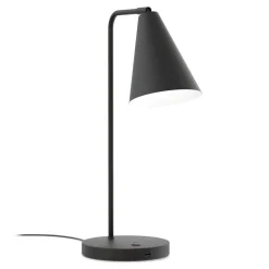 Design by Grönlund Vigo USB pöytävalaisin musta