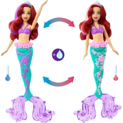 Disney Princess Hyper Hair Feature Ariel nukke